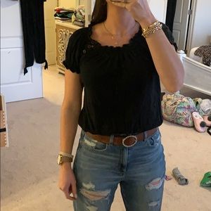 Black Roxy top m
